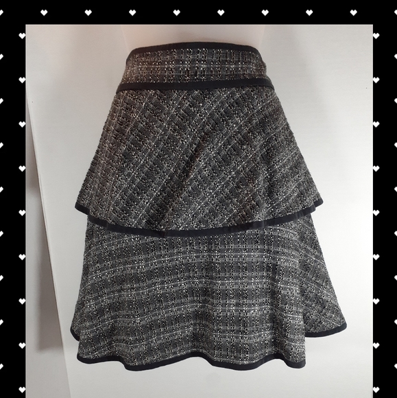 🔥3/$70 Tibi Women's Tweed Skirt - Picture 1 of 10